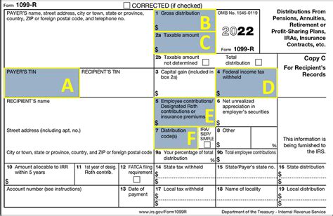 box 16 state distribution|1099 r taxable amount.